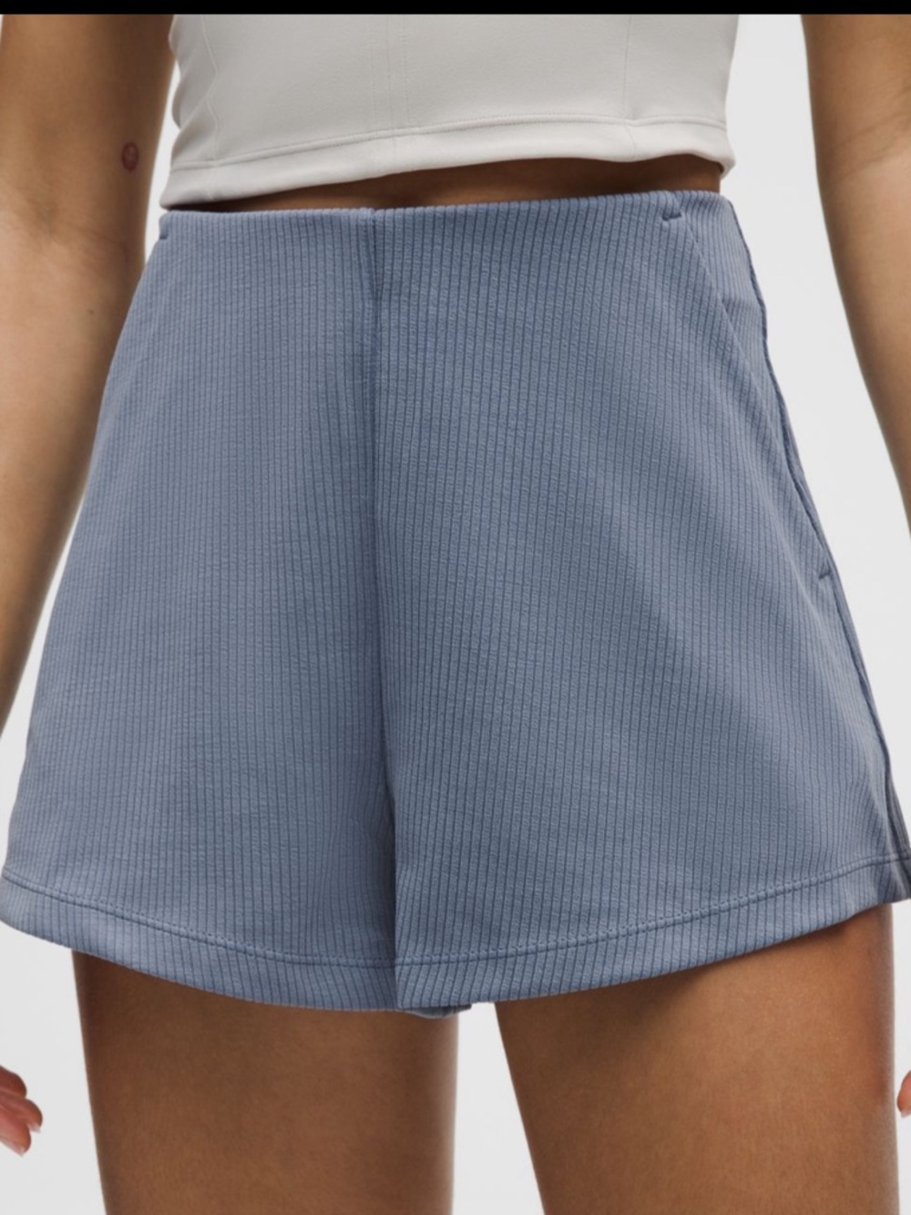 Lululemon Women's Light Blue Athletic Shorts NWOT - Picture 2 of 10